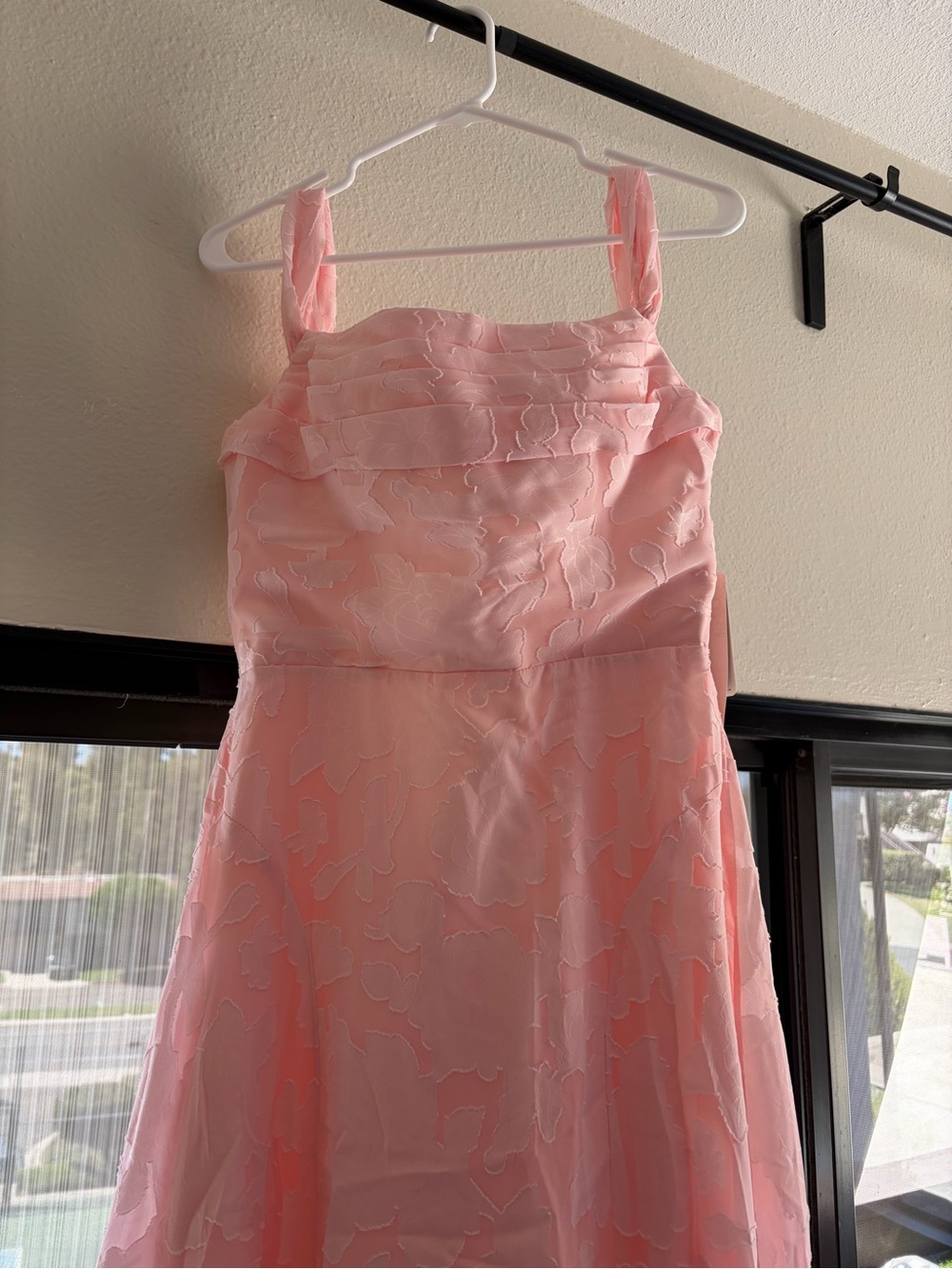 Hello Molly Blush Pink Floral Maxi Dress